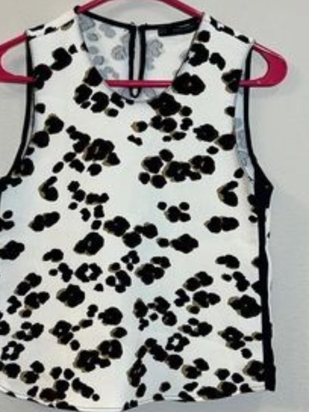 Sleeveless Tank Top Blouse XS